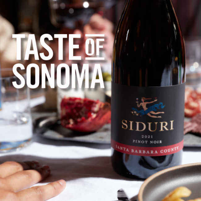 Taste of Sonoma Siduri Wines